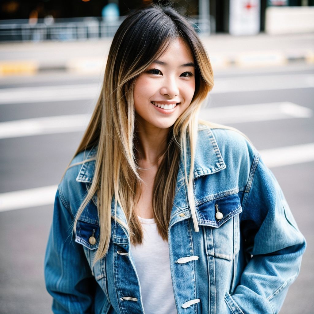 金髪の女性