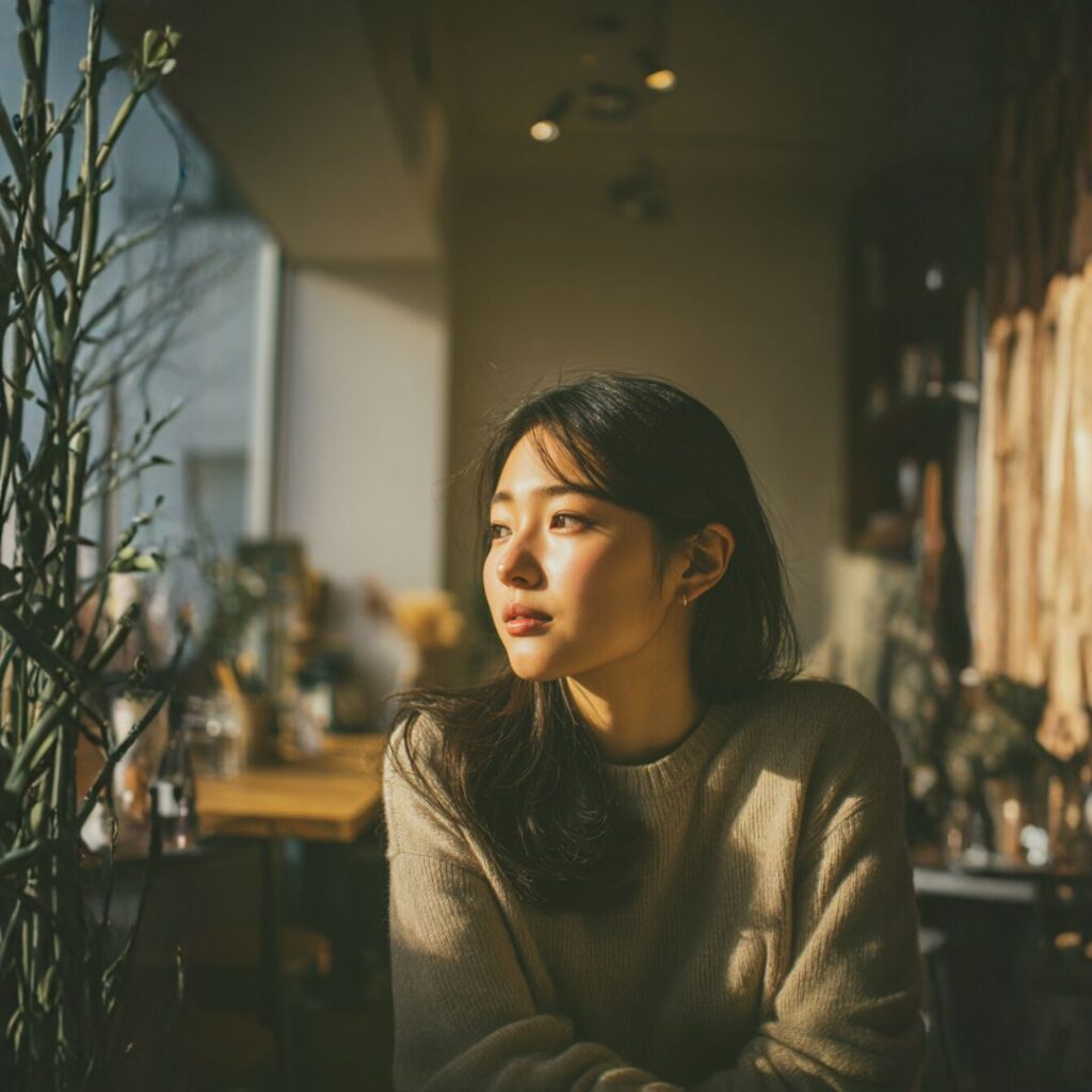 婚活を始めたばかりの女性の画像