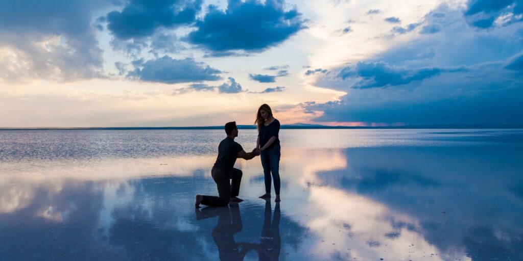 パーソナライズ婚を実現させた二人の画像